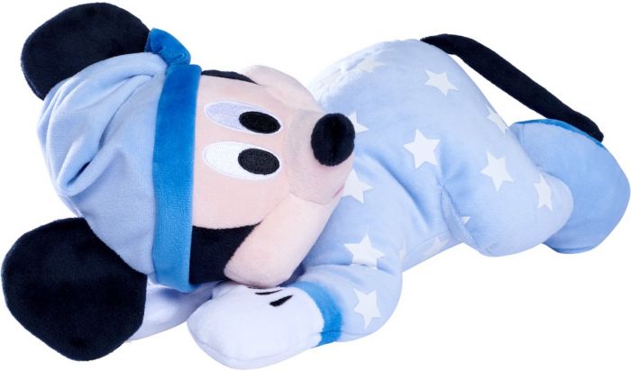 Disney Mikke Mus Sleep Well kosebamse som lyser i mørket - 30 cm