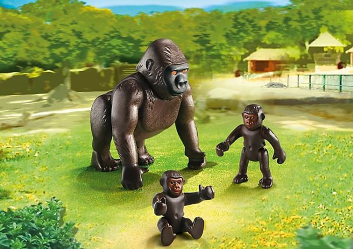 Playmobil Gorilla med unger 6639