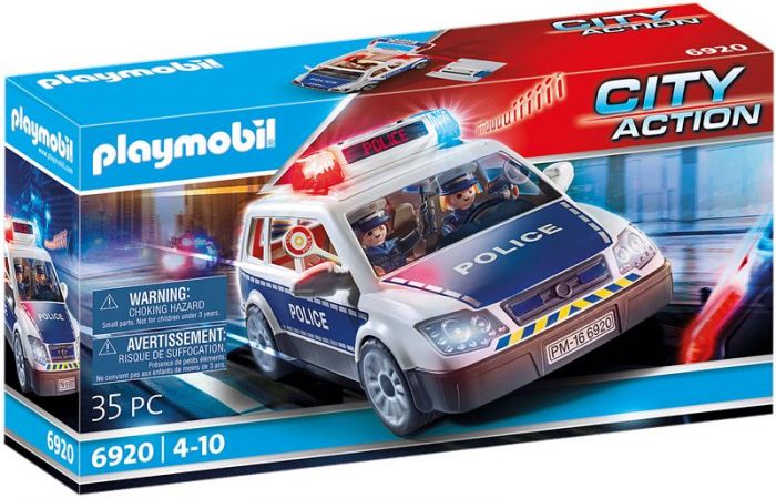Playmobil City Action Polispatrull med ljus och ljud 6920