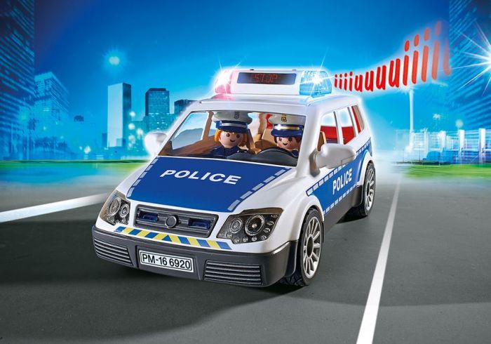 Playmobil City Action Politibil med lys og lyd 6920
