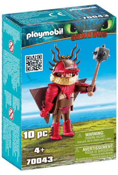 Playmobil Dragons Snor-Per i flygdräkt 70043