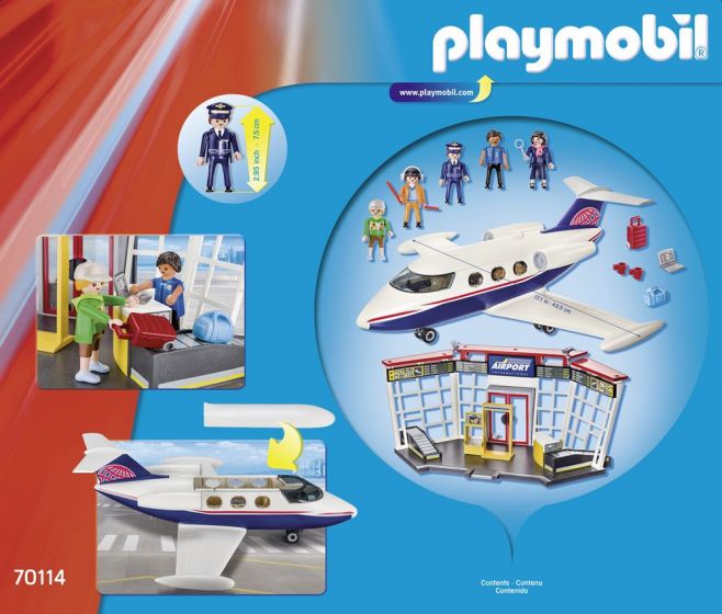 Playmobil City Action Flygplats 70114
