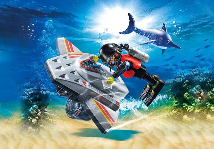 Playmobil City Action Havsnød: Undervannsscooter i redningsaksjon 70145