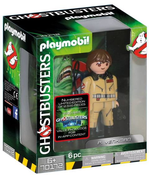 Playmobil Ghostbusters Samlarutgåva P. Venkman 70172