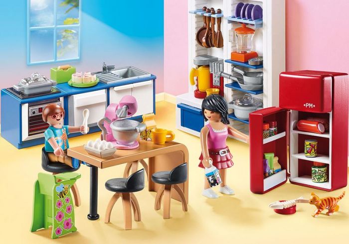 Playmobil Dollhouse Familiekjøkken 70206