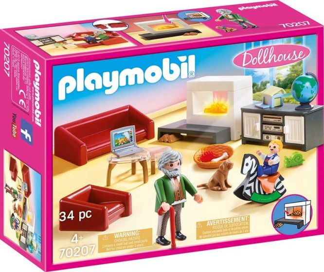 Playmobil Dollhouse Koselig stue 70207