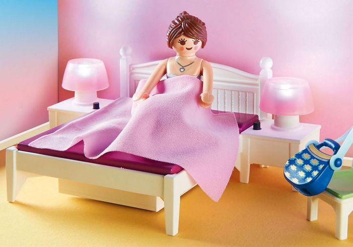 Playmobil Dollhouse Soveværelse med syhjørne 70208