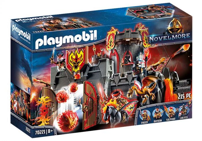 Playmobil Novelmore Knights Flamerock Fort 70221