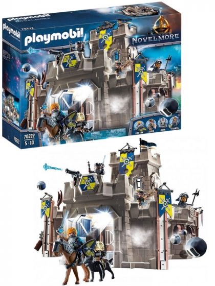 Playmobil Knights Novelmore ridderborg 214 deler - 70222