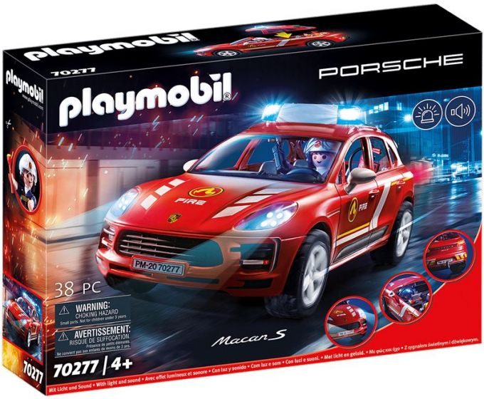 Playmobil City Action Porsche Macan S brandkår 70277