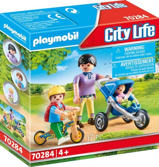 Playmobil City Life Mamma med barn 70284
