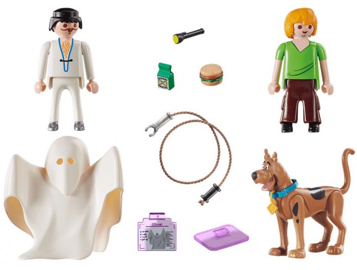 Playmobil SCOOBY-DOO! Scooby och Shaggy med självlysande spöke 70287