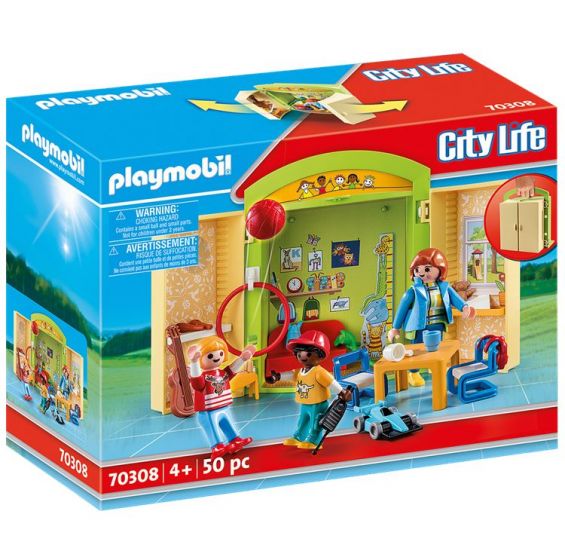 Playmobil City Life Lekeboks i barnehagen 70308