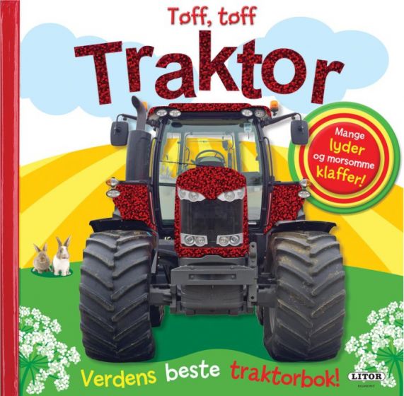 Lekebok - Tøff, tøff traktor - verdens beste traktorbok - bok med klaffer og lyder