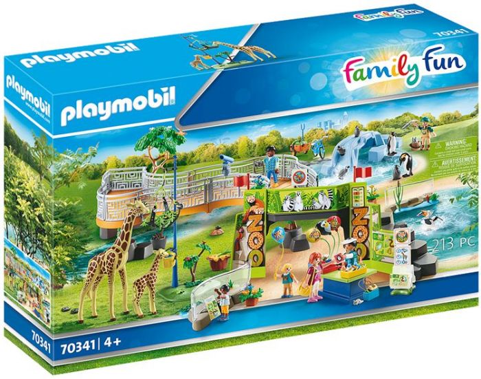 Playmobil Family Fun Zoo Mitt stora upplevelsezoo 70341