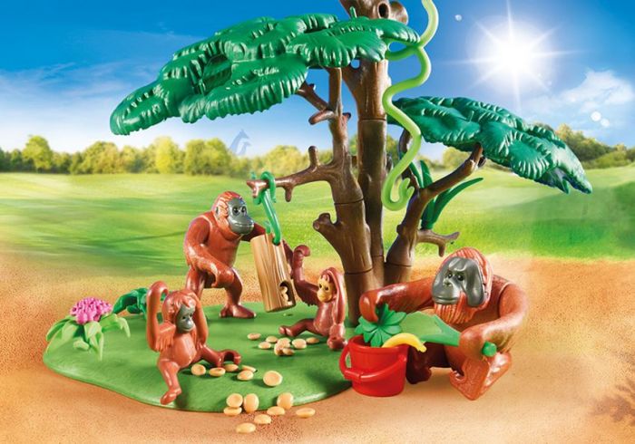 Playmobil Family Fun Orangutanger i träd - 70345