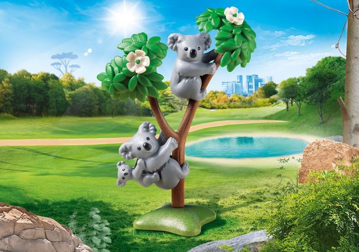 Playmobil Family Fun koalaer med baby - 70352