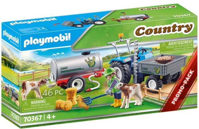 Playmobil Country Transporttraktor med vattentank - 70367