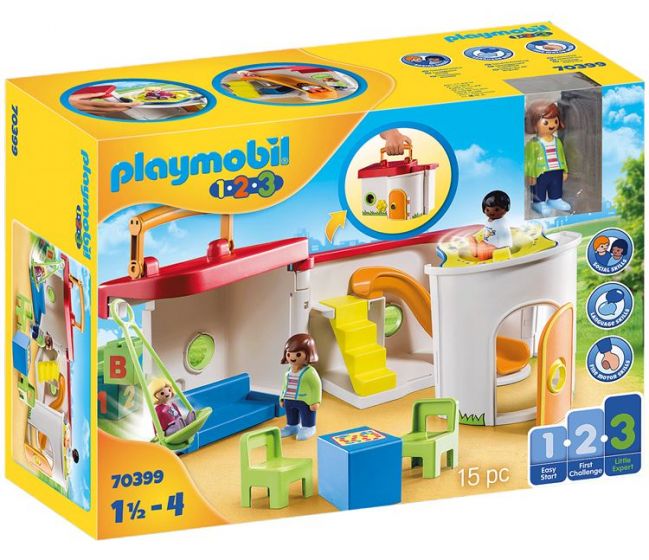Playmobil 1.2.3 barnehage lekesett ta-med fra 18 mnd. - 70399