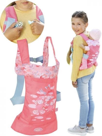Baby Annabell Active Cocoon - rosa bæresele til dukke 43 cm