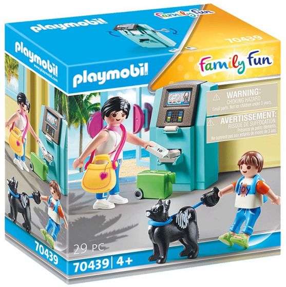Playmobil Family Fun minibank og turist - 70439