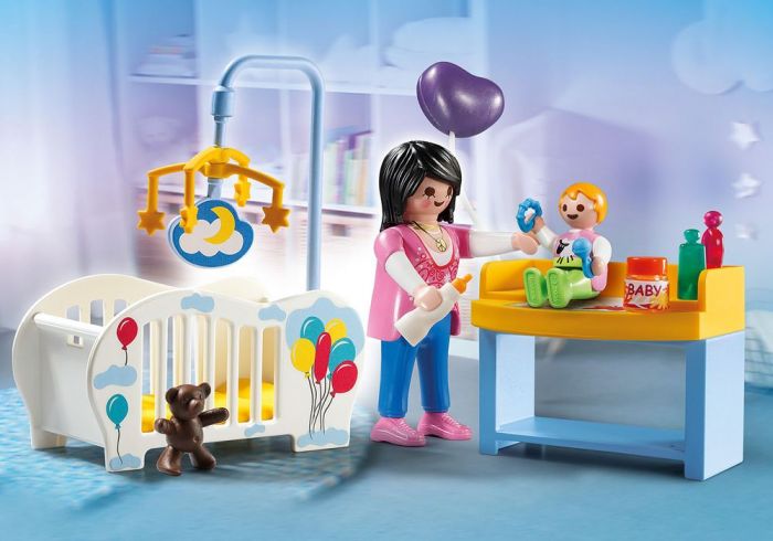 Playmobil City Life barneværelse lekesett i koffert 70531