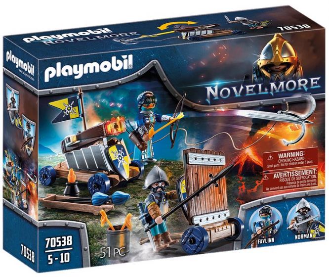 Playmobil Knights Novelmore angreppstrupp - 70538