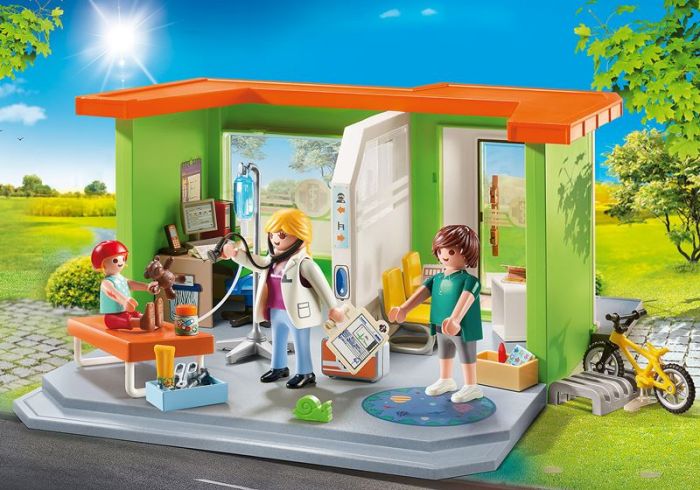 Playmobil City Life pediatrisk klinikk 70541 
