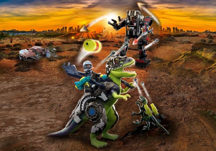 Playmobil Dinos T-Rex: Kampen mellom gigantene 70624