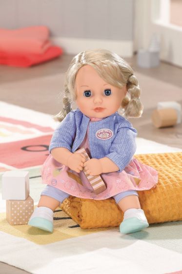 Baby Annabell Little Sophia - dukke med myk kropp og soveøyne - 36 cm