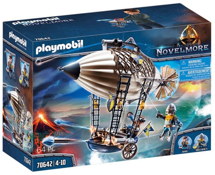 Playmobil Knights Novelmore Darios zeppelin luftskip 70642