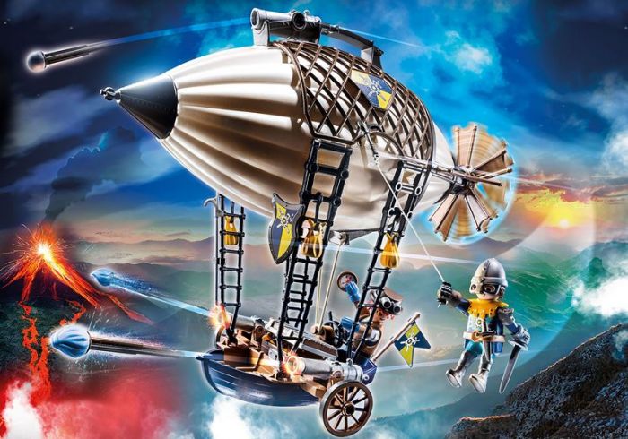 Playmobil Knights Novelmore Darios zeppelin luftskip 70642