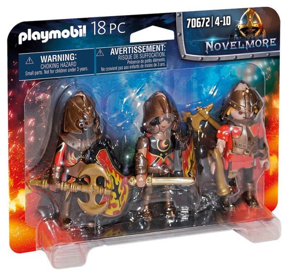 Playmobil Knights Novelmore 3 Burnham raiders figurpakke 70672