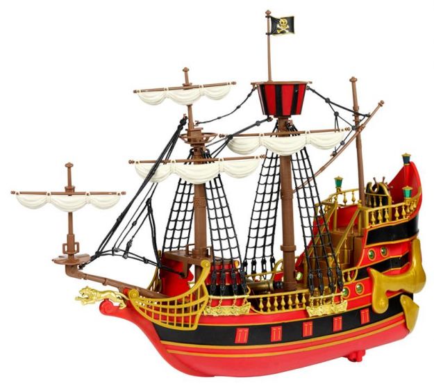Kaptajn Sabeltands skib - Den Sorte Dame - 47 cm