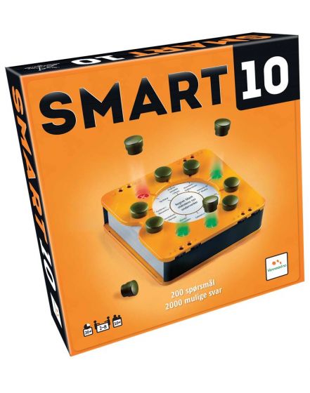 Smart 10 brettspill - spørrespillet hvor alle svarer på samme spørsmål