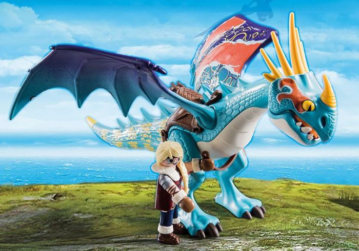 Playmobil Dragons Drageløpet: Astrid and Stormfugl 70728