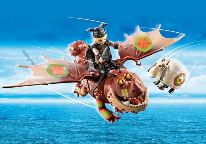 Playmobil Dragons Drageløpet: Fiskebein og Mathue 70729
