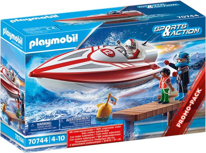 Playmobil Speedbåt med undervannsmotor 70744