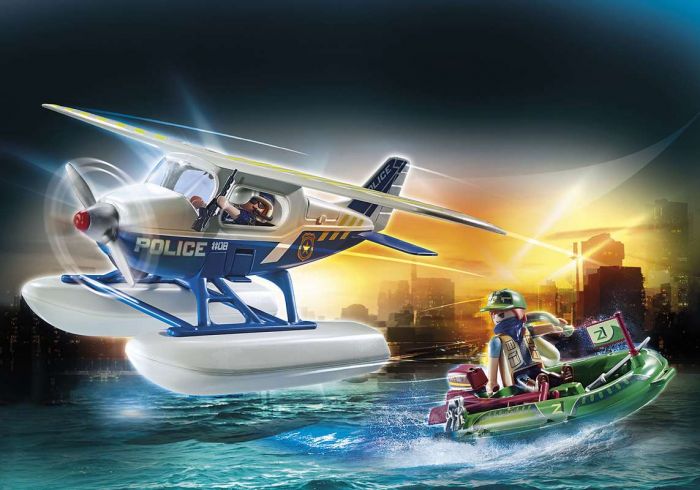 Playmobil City Action Polisens vattenflygplan: polisjakt på smugglare 70779