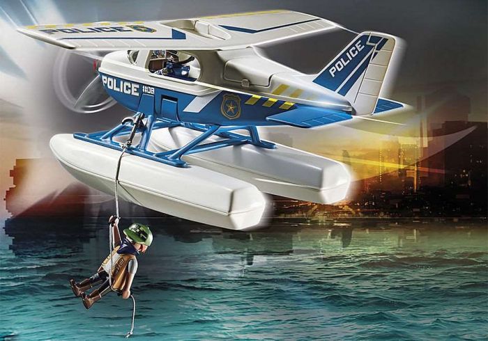 Playmobil City Action Polisens vattenflygplan: polisjakt på smugglare 70779