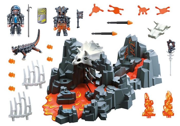 Playmobil Dino Rise vokter for lavabrønn 70926