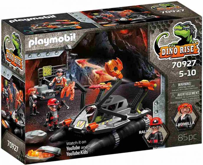 Playmobil Dino Rise Comet Corp nedrivning 70927