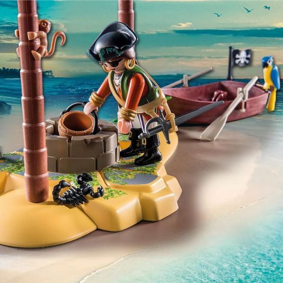 Playmobil Pirates Skatteøy med skjelett 70962