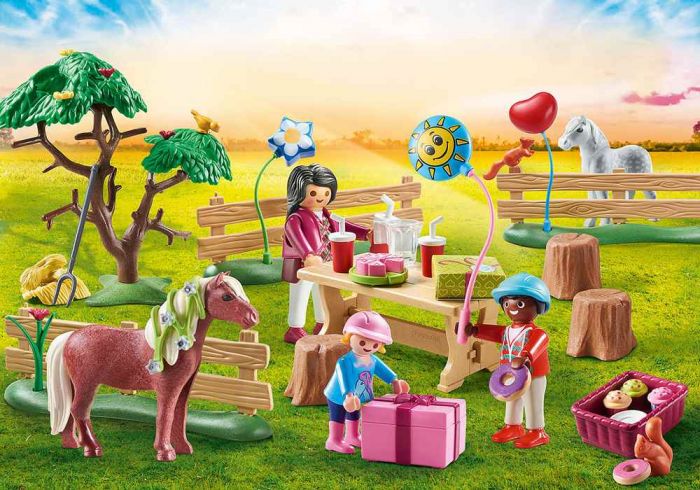 Playmobil Country barnebursdag på ponnigården 70997