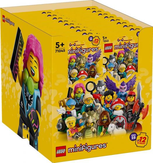 LEGO Minifigures 71045 series 25 - komplet æske med 36 minifigurer