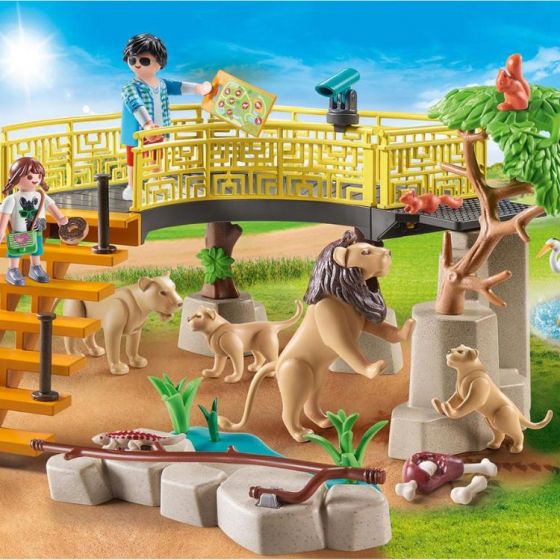 Playmobil Family Fun Utendørs løveinnhegning 71192