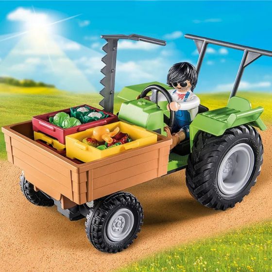 Playmobil Country Traktor med henger 71249