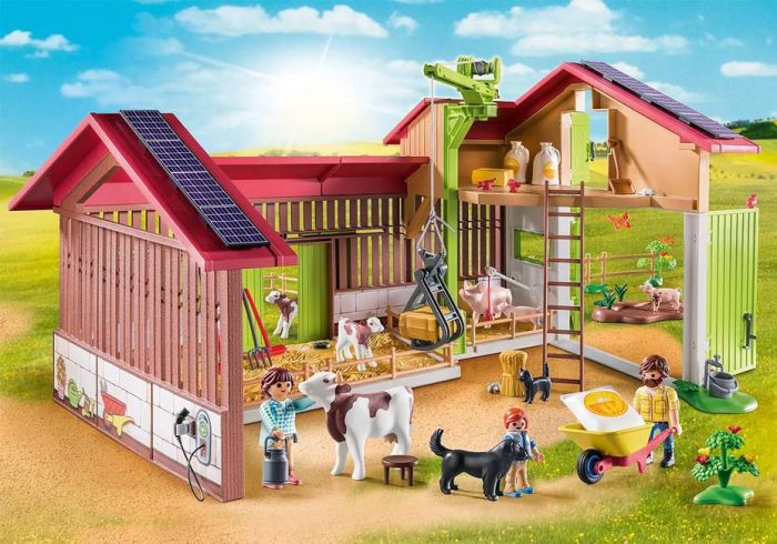 Playmobil Country Stor gård med gårdsdyr 71304 - 182 deler