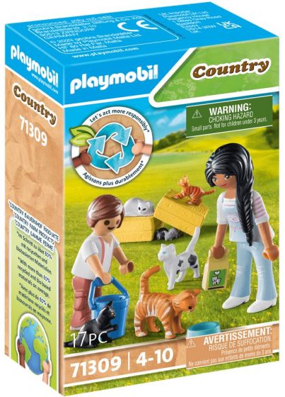 Playmobil Country Kattfamilj 71309