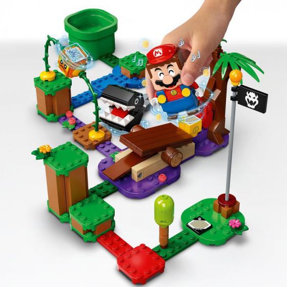 LEGO Super Mario 71381 Chain Chomps djungelstrid – Expansionsset